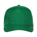 Бейсболка STAN 5 клиньев полиэстер 150, 10P, Зелёный