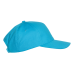 Бейсболка STAN 5 клиньев хлопок 150, 10L, Бирюзовый