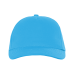 Детская бейсболка STAN 5 клиньев хлопок 150, 10J, Бирюзовый