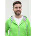 Толстовка мужская STAN с капюшоном на молнии футер без начёса 260, 61, Ярко-зелёный
