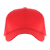 Бейсболка STAN 5 клиньев хлопок, 150, 13, Красный
