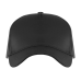 Бейсболка STAN 5 клиньев хлопок, 150, 13, Чёрный