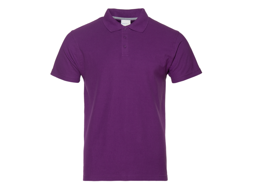 Рубашка поло унисекс STAN хлопок/полиэстер 185, 104, Фиолетовый