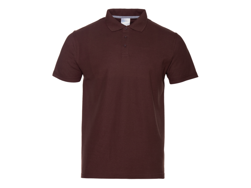 Рубашка поло унисекс  STAN хлопок/полиэстер 185, 04, Тёмно-Шоколадный