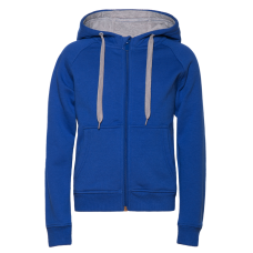 Толстовка детская STAN с капюшоном на молнии футер с начёсом 280, 17J, Синий
