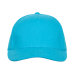 Бейсболка STAN 5 клиньев хлопок 280, 11, Бирюзовый