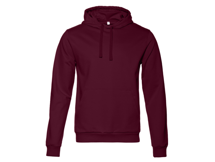Худи унисекс STAN футер без начёса 260, 23, Бордовый