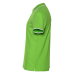 Рубашка поло унисекс STAN с окантовкой хлопок/полиэстер 185, 04T, Ярко-зелёный