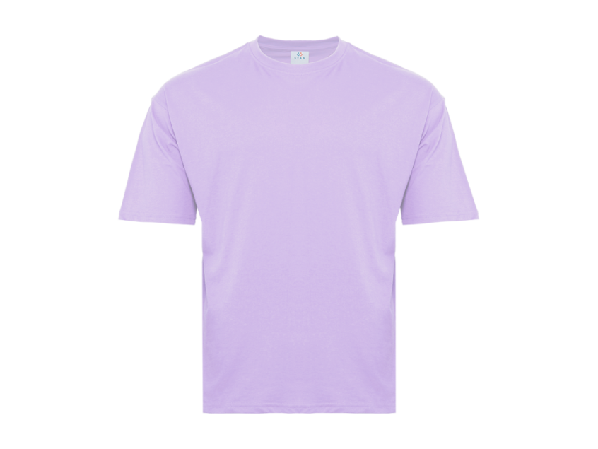 Футболка унисекс оверсайз STAN хлопок 140, 39, Цифровая лаванда