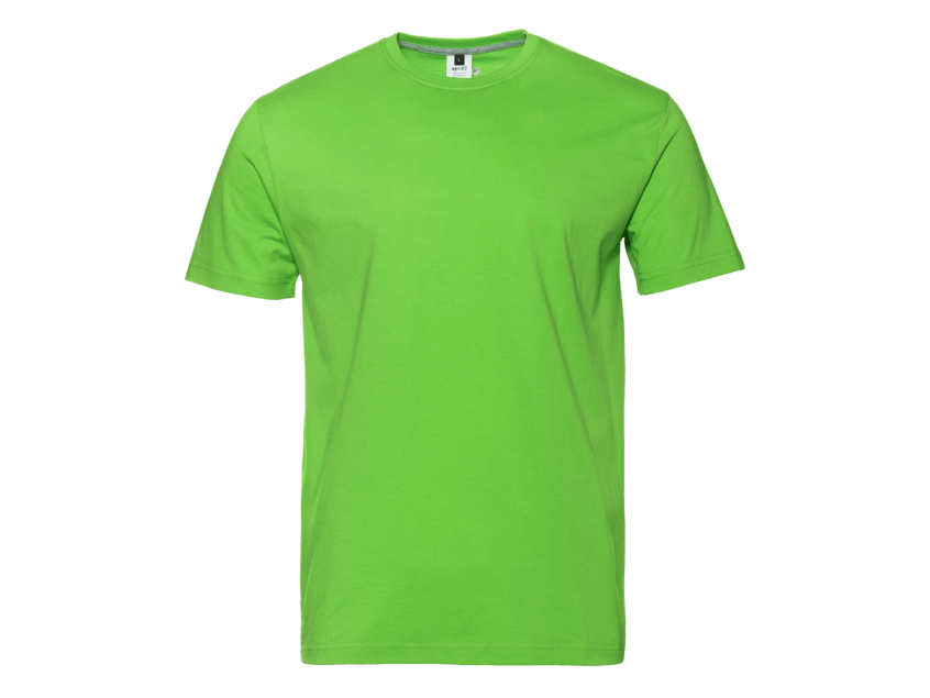 Футболка унисекс без бокового шва STAN хлопок 160, 02, Ярко-зелёный