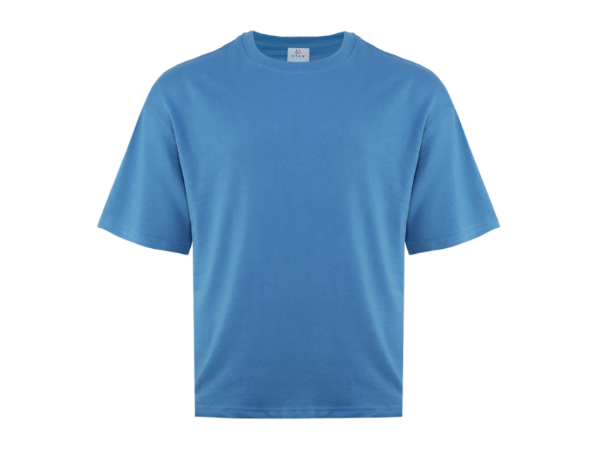 Футболка унисекс оверсайз STAN хлопок/полиэстер 260, 40, Голубой