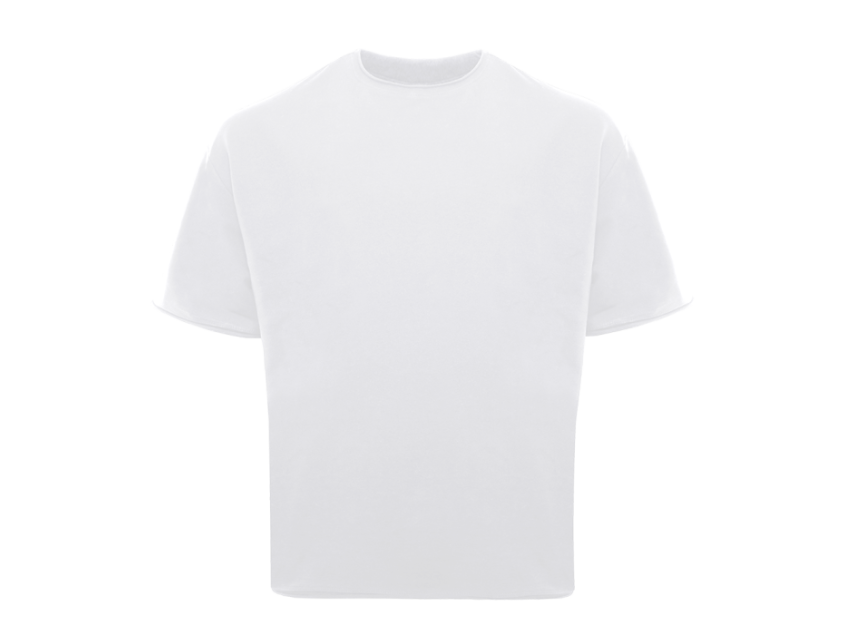 Футболка унисекс оверсайз STAN хлопок/спандекс 260, 41, Белый