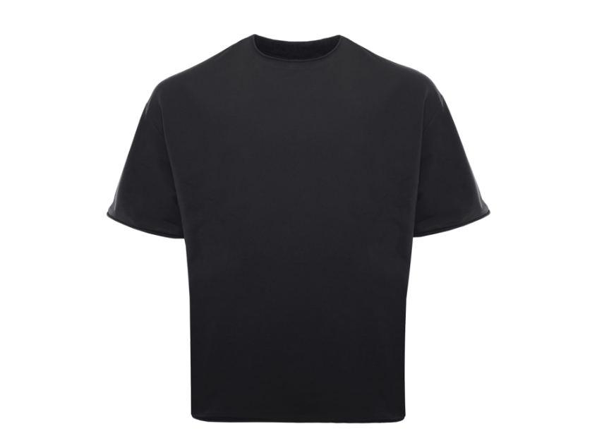 Футболка унисекс оверсайз STAN хлопок/спандекс 260, 41, Чёрный