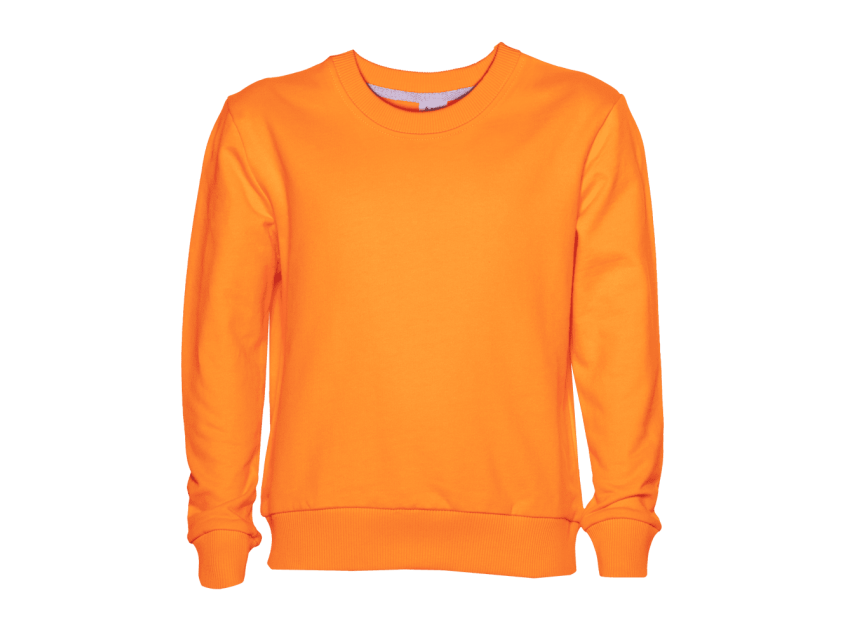 Свитшот детский STAN футер без начёса, 260, 63J, Оранжевый