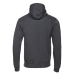 Толстовка мужская STAN с капюшоном на молнии футер с начёсом 280, 17, Тёмный меланж