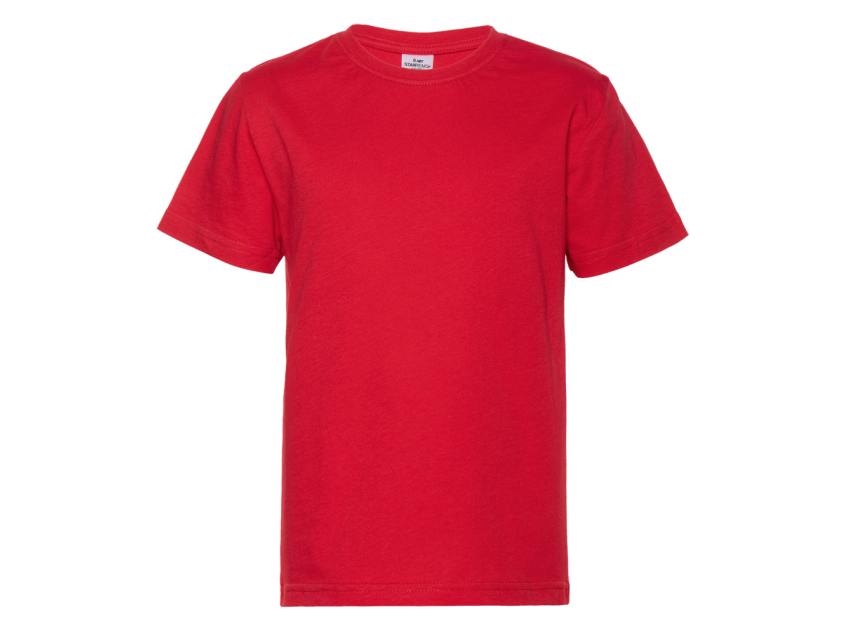 Футболка детская STAN хлопок 140, 06U, Красный