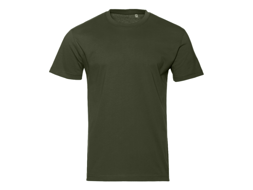 Футболка унисекс STAN, хлопок 150, 51, Оливковый хаки