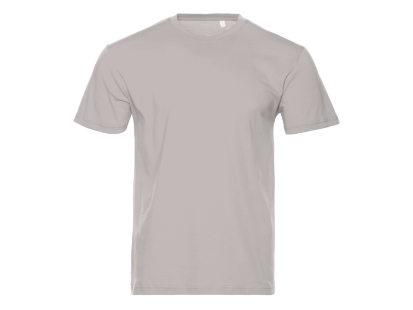 Футболка унисекс STAN, хлопок 150, 51, Светло-серый