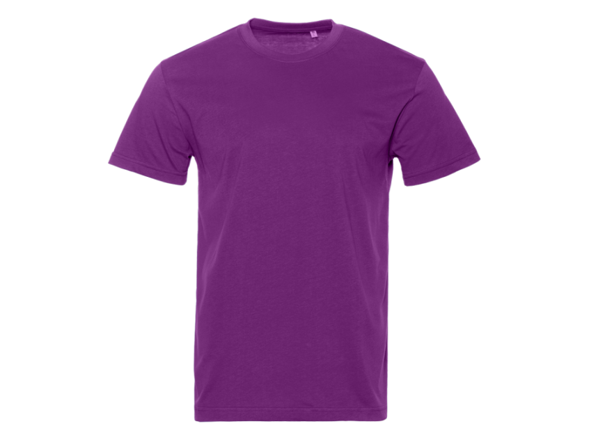 Футболка унисекс STAN, хлопок 150, 51, Фиолетовый
