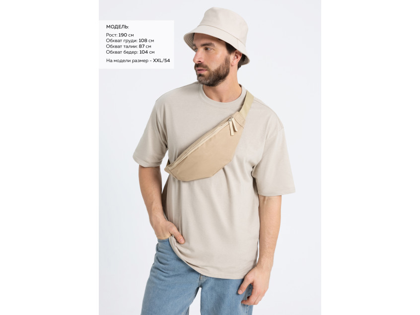 Бейсболка STAN 5 клиньев хлопок 260, 12, Бежевый