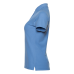 Рубашка поло женская STAN хлопок/полиэстер 185, 04WL, Голубой
