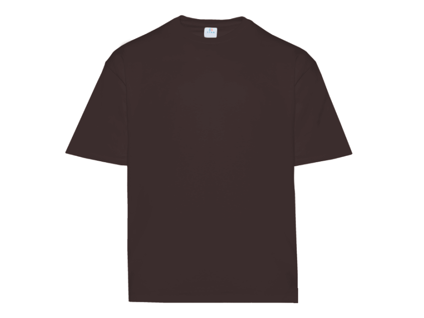 Футболка унисекс оверсайз STAN хлопок 240, 56, Тёмно-Шоколадный