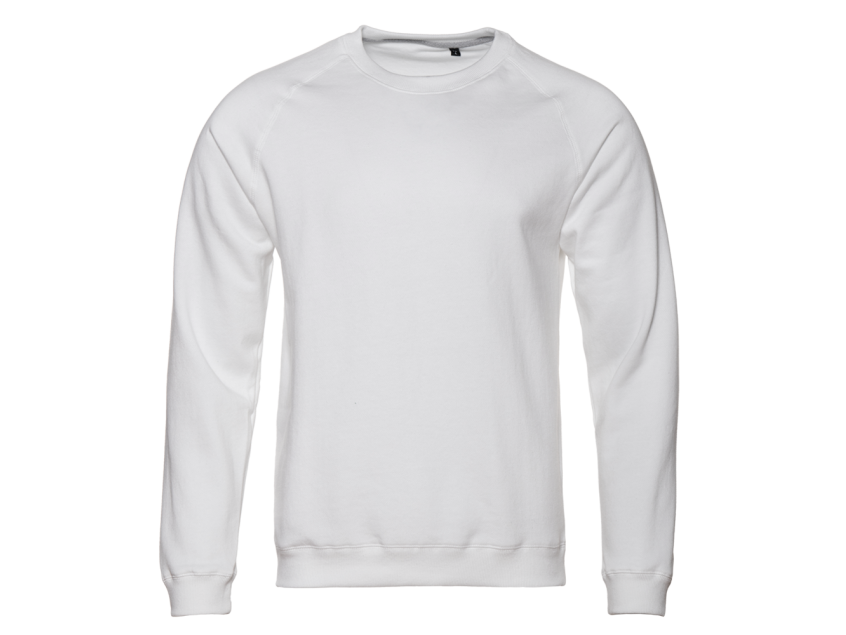 Свитшот унисекс STAN футер с начёсом 260, 53, Белый