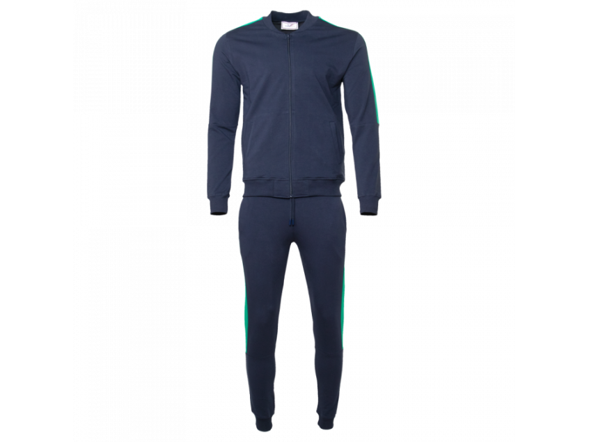 Костюм спортивный мужской STAN футер без начёса, 245, 300, Тёмно-синий