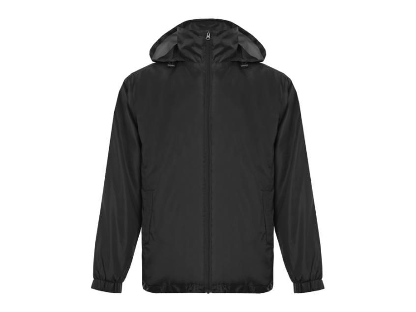 Ветровка утепленная унисекс STAN, 60, дюспо 210T, Чёрный