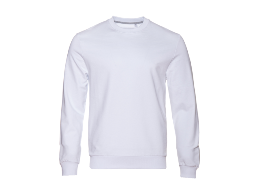 Свитшот унисекс STAN футер без начёса, 260, 63, Белый