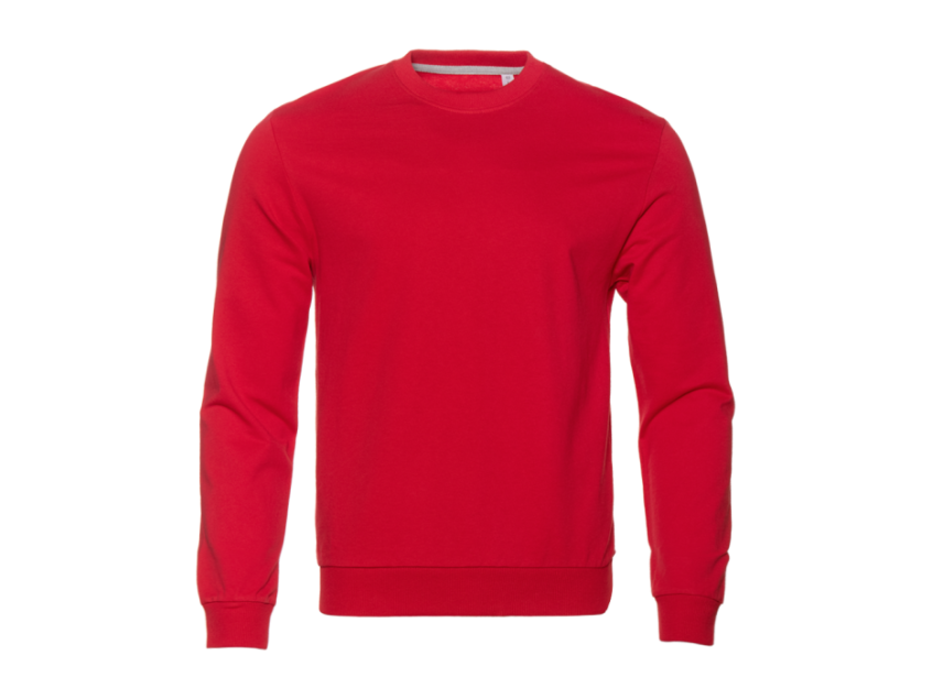 Свитшот унисекс STAN футер без начёса, 260, 63, Красный