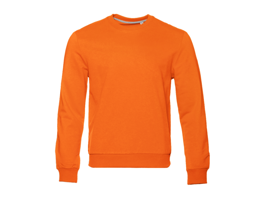 Свитшот унисекс STAN футер без начёса, 260, 63, Оранжевый