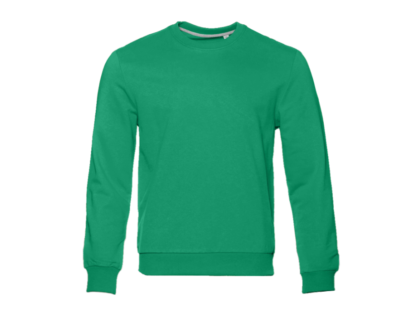 Свитшот унисекс STAN футер без начёса, 260, 63, Зелёный