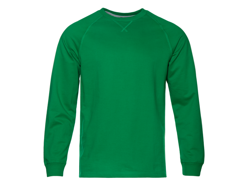 Свитшот унисекс STAN футер с начёсом 220, 60, Зелёный