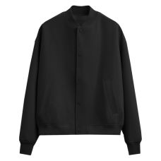 Бомбер унисекс STAN футер без начеса 340, 70, Чёрный