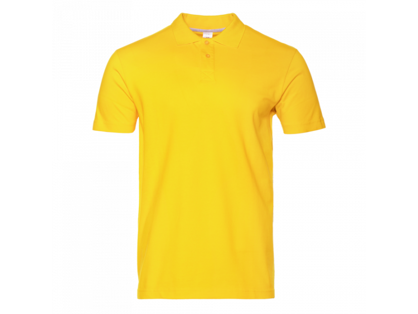 Рубашка поло унисекс STAN хлопок 185, 04U, Жёлтый