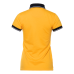 Рубашка поло женская STAN с контрастными деталями хлопок/полиэстер 185, 04CW, Жёлтый