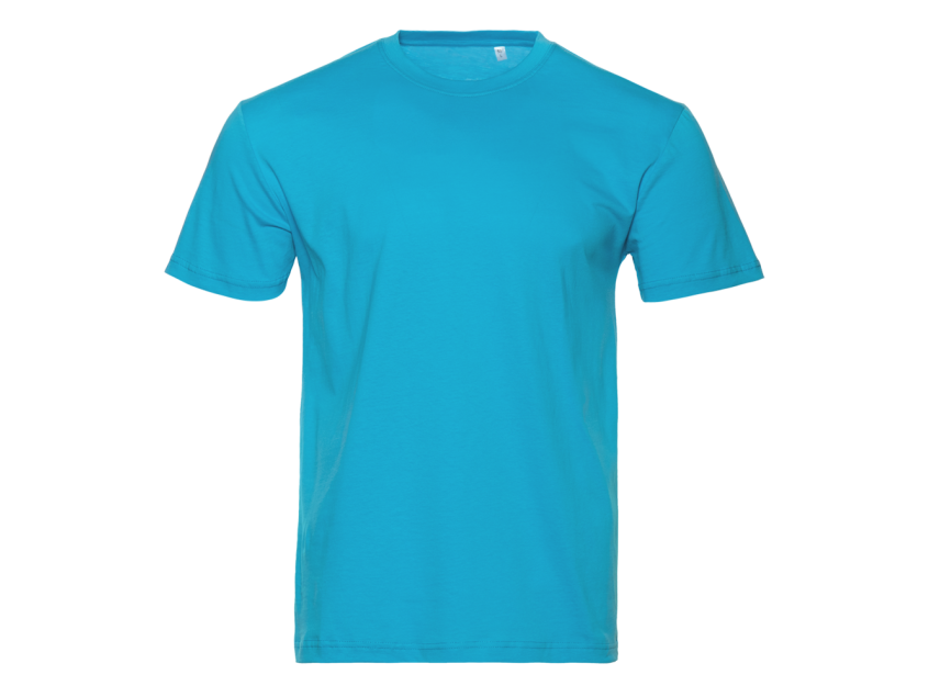 Футболка унисекс STAN, хлопок 150, 51, Бирюзовый