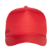 Бейсболка STAN 5 клиньев полиэстер 150, 10P, Красный