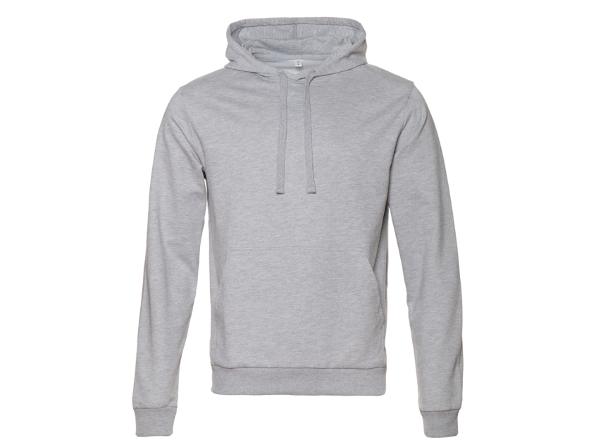 Худи унисекс STAN футер без начёса 260, 23, Серый меланж