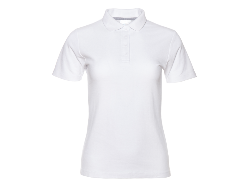 Рубашка поло женская STAN хлопок/полиэстер 185, 104W, Белый
