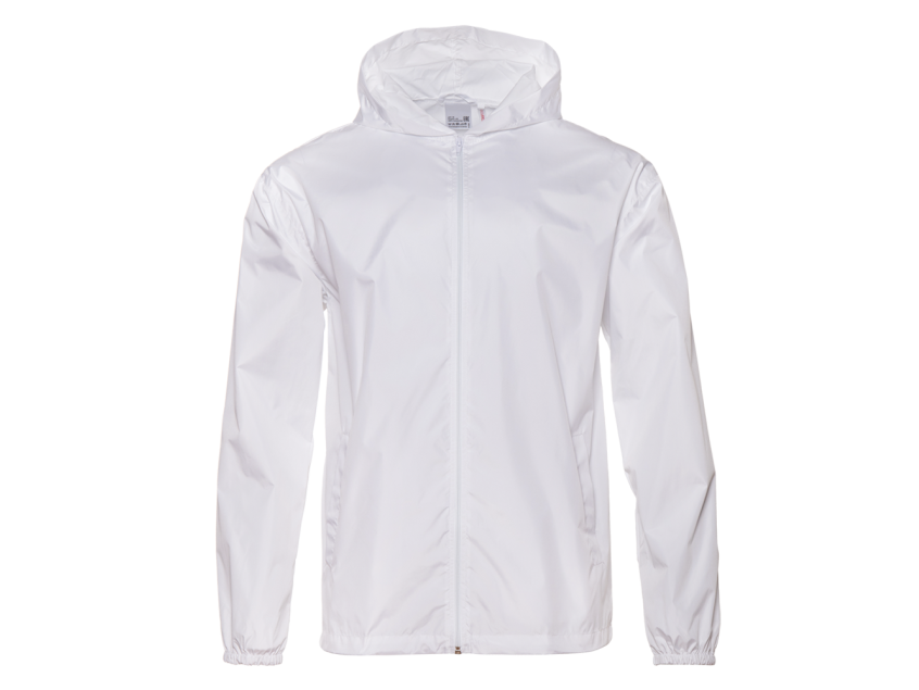 Ветровка унисекс STAN дюспо 210T, 85, 59, Белый