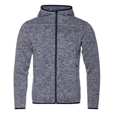 Толстовка унисекс STAN на молнии вязанный флис, 320, 67, Т-синий меланж