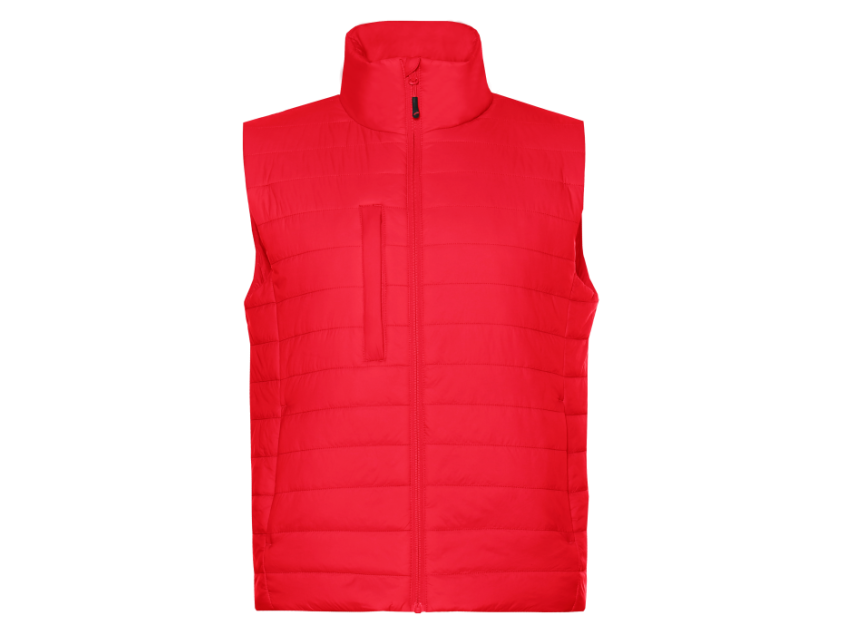 Жилет унисекс утепленный STAN таффета, 65, 87, Красный