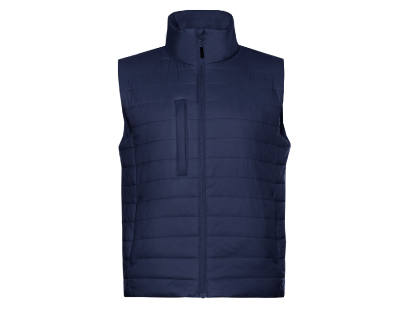 Жилет унисекс утепленный STAN таффета, 65, 87, Тёмно-синий