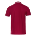 Рубашка поло унисекс STAN с окантовкой хлопок/полиэстер 185, 04T, Бордовый