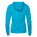 Толстовка женская STAN с капюшоном на молнии футер с начёсом 280, 17W, Бирюзовый