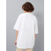 Футболка унисекс оверсайз STAN хлопок 240, 56, Белый