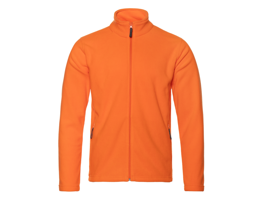 Толстовка унисекс STAN на молнии микрофлис 200, 21, Оранжевый