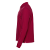 Рубашка поло унисекс STAN длинный рукав хлопок/полиэстер 185, 104S, Бордовый